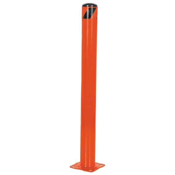 Vestil STEEL PIPE SAFETY BOLLARD 42"X5.5" ORNGE BOL-42-5.5-OR - main